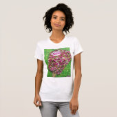 Aardbeienstaafbalk T-shirt (Voorkant volledig)