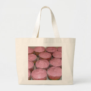 Aardbeienstaart Grote Tote Bag