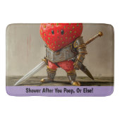 aardbeienstrijder badmat (Voorkant)