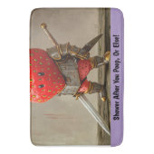 aardbeienstrijder badmat (Voorkant Verticaal)