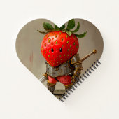 aardbeienstrijder notitieboek (Achterkant)