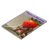 aardbeienstrijder notitieboek (Linkerzijde)