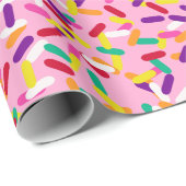 Aardbeienstrooisel Cadeaupapier (Rol Hoek)