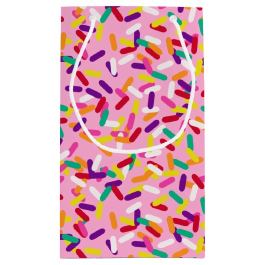 Aardbeienstrooisel Klein Cadeauzakje (Achterkant)