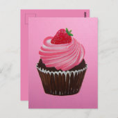 Aardbeiensuiker  briefkaart (Voorkant / Achterkant)