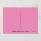 Aardbeiensuiker Briefkaart (Achterkant)