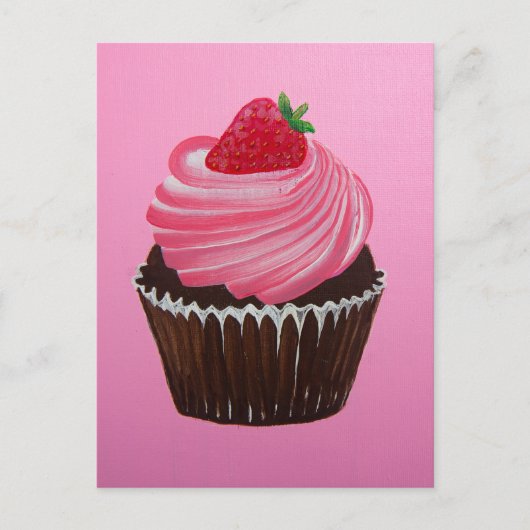 Aardbeiensuiker  briefkaart (Voorkant)