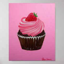 Aardbeiensuiker Poster