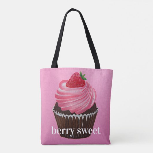 Aardbeiensuiker Sweet Tote Bag (Achterkant)