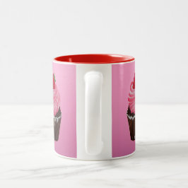 Aardbeiensuiker Tweekleurige Koffiemok