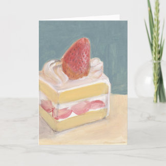 Aardbeientaart 2 kaart