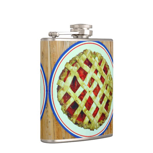 aardbeientaart heupfles (Rechts)