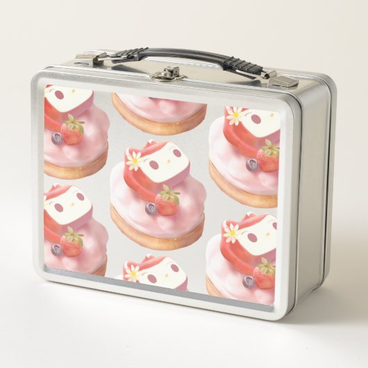 Aardbeientaart illustratie (Voorkant)