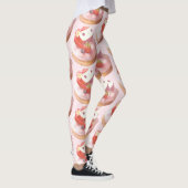 Aardbeientaart illustratie leggings (Rechts)