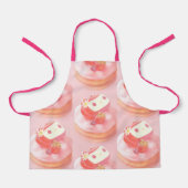 Aardbeientaart illustratie schort (Voorkant)