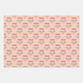 aardbeientaart inpakpapier vel (Voorkant 2)