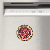 Aardbeientaart met korst magneet (Insitu (Vaatwasser))