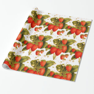 aardbeienteelt cadeaupapier