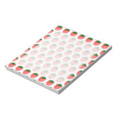 Aardbeientekening Notitieblok (Linkerzijde)