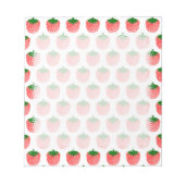 Aardbeientekening Notitieblok (Voorkant)