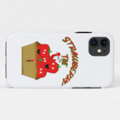 Aardbeientijd! Case-Mate iPhone Case (Achterkant (horizontaal))