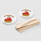 Aardbeientijd! Handwaaier (Niet-gemonteerd)