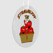 Aardbeientijd! Ornament (voorkant)