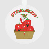 Aardbeientijd! Ornament (achterkant)