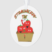 Aardbeientijd! Ornament (voorkant)