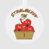 Aardbeientijd! Ornament (voorkant)