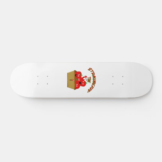 Aardbeientijd! Persoonlijk Skateboard (Horizontaal)