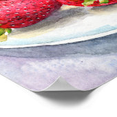 Aardbeientijd Poster (Hoek)