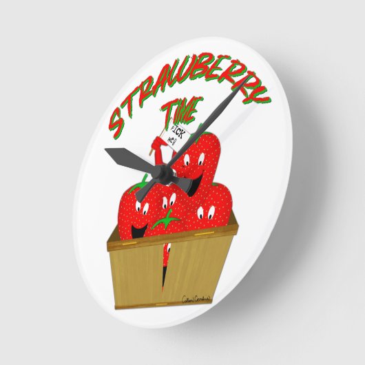 Aardbeientijd! Ronde Klok (Hoek)