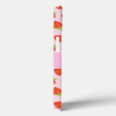  aardbeientroompatroon, speciaal aangepast Case-Mate iPhone case (Achterkant / Rechts)