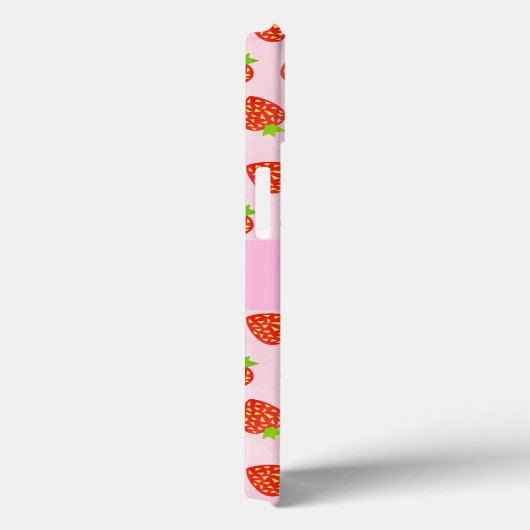  aardbeientroompatroon, speciaal aangepast Case-Mate iPhone case (Achterkant / Rechts)