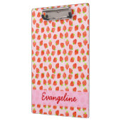 aardbeientroompatroon, speciaal aangepast klembord (Links)