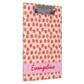 aardbeientroompatroon, speciaal aangepast klembord (Rechts)