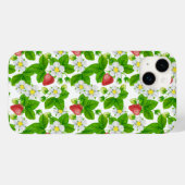 Aardbeientuin Case-Mate iPhone Case (Achterkant (horizontaal))