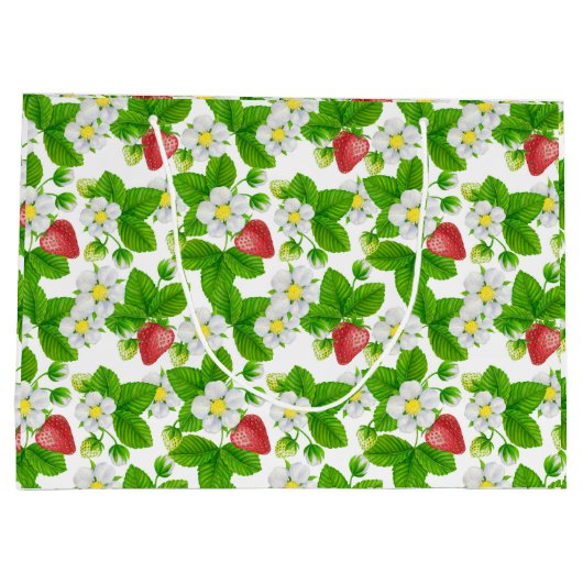 Aardbeientuin Groot Cadeauzakje (Achterkant)