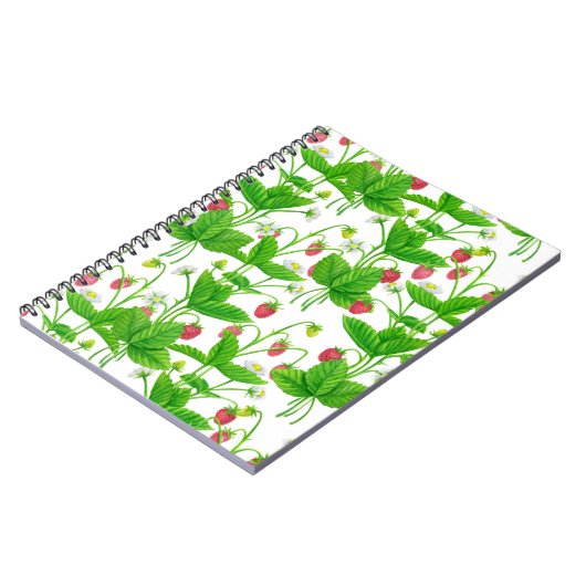 Aardbeientuin Notitieboek (Linkerzijde)