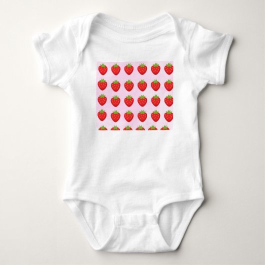 Aardbeientuin Romper (Voorkant)