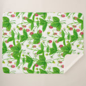 Aardbeientuin Sherpa Deken (Voorkant (horizontaal))