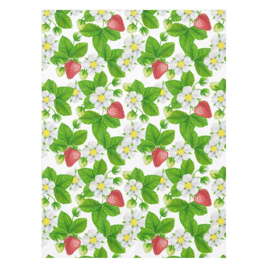 Aardbeientuin Tafelkleed (Voorkant)