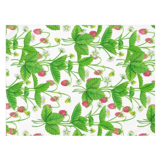 Aardbeientuin Tafelkleed (Voorkant (Horizontaal))