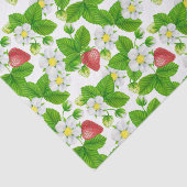 Aardbeientuin Tissuepapier (Detail)