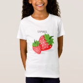 Aardbeienveld T-shirt (Voorkant)