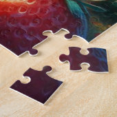 Aardbeienveld van dromen legpuzzel (Zijkant)