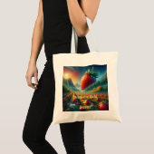Aardbeienveld van dromen tote bag (Voorkant (product))