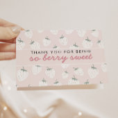 aardbeienvelden Berry Sweet Pink Bedankkaart