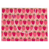 Aardbeienvelden Delight 1 Groot Cadeauzakje (Achterkant)